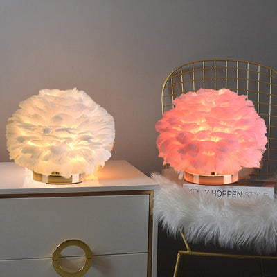 Luxury Feather Lamp - My Store
